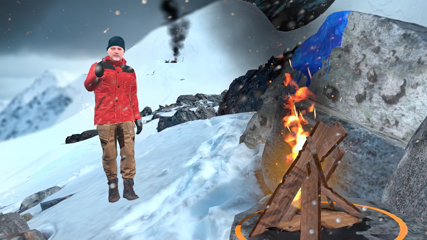 #2. Survivorman VR: The Descent (Meta) Podle: Descent VR Productions Inc
