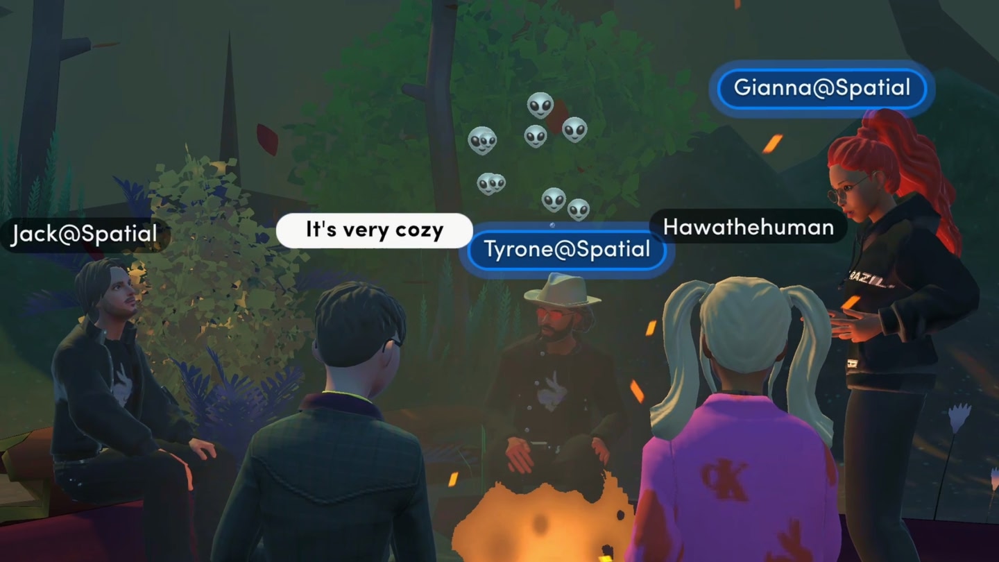 #2. Spatial (Meta) 게시자: Spatial