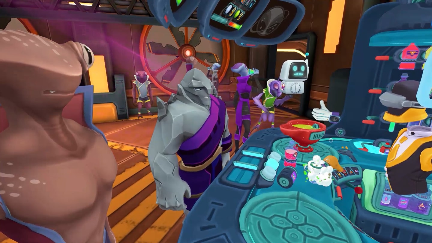 #5. Startenders: Intergalactic Bartending (Meta) Podle: Foggy Box Games