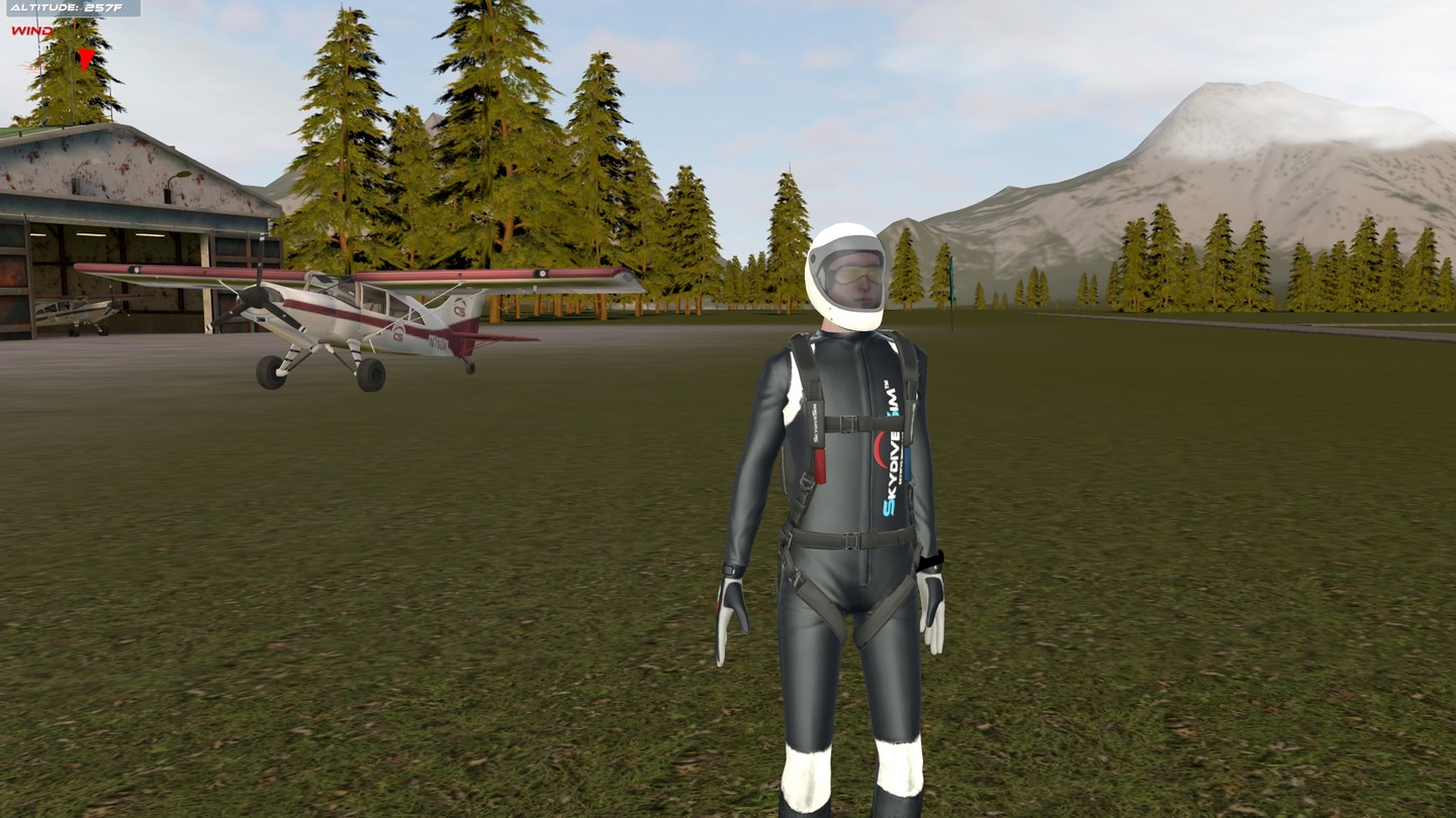 #4. Skydive Sim - Skydiving Simulator (Meta) Podle: V Axis Studios