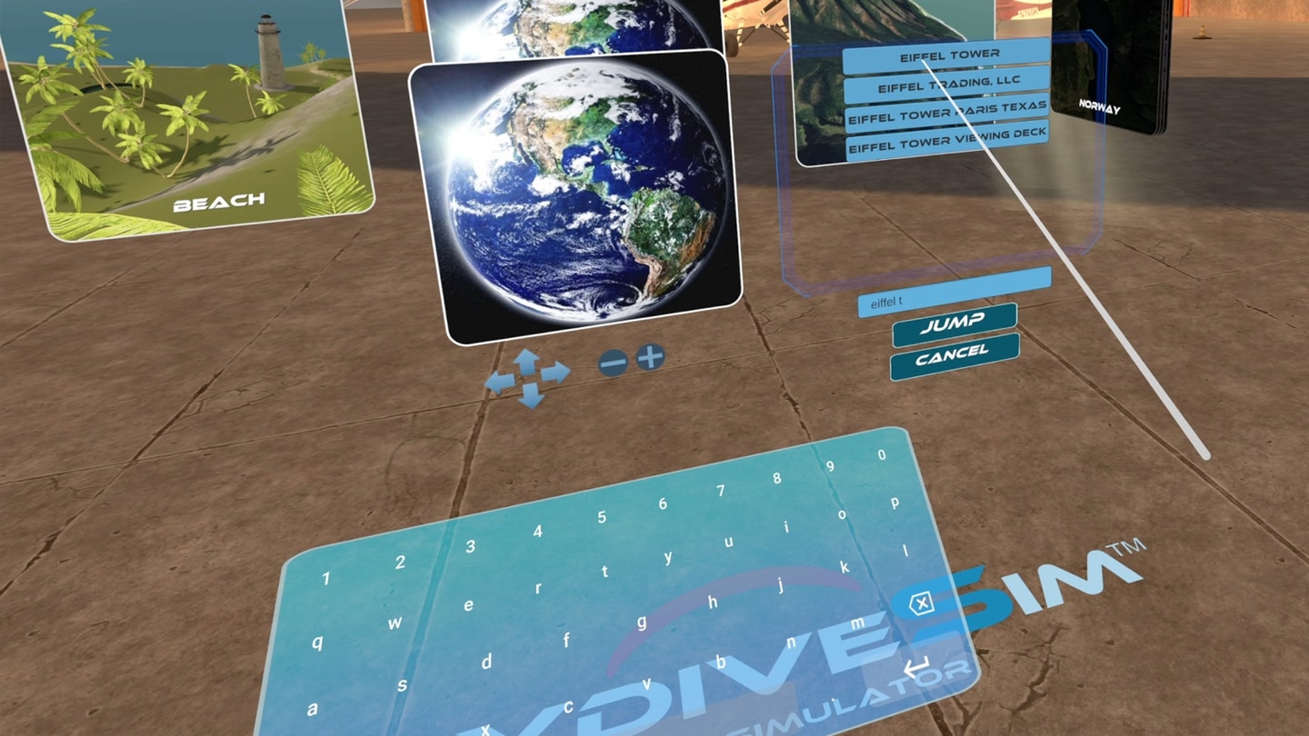 #3. Skydive Sim - Skydiving Simulator (Meta) Podle: V Axis Studios